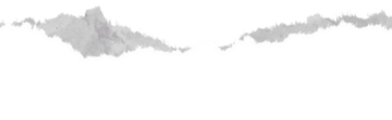 Torn paper edge with green above and white below, resembling a rugged landscape.